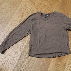 JOSEPH ABBOUD lite weigh button henley